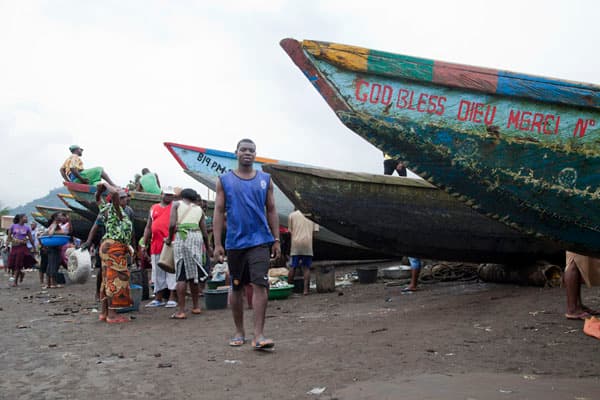 Kribi Fishing Village Morning