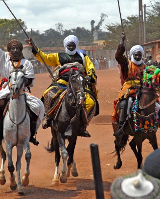 Fulani Fantasia Horse Cavalry Display